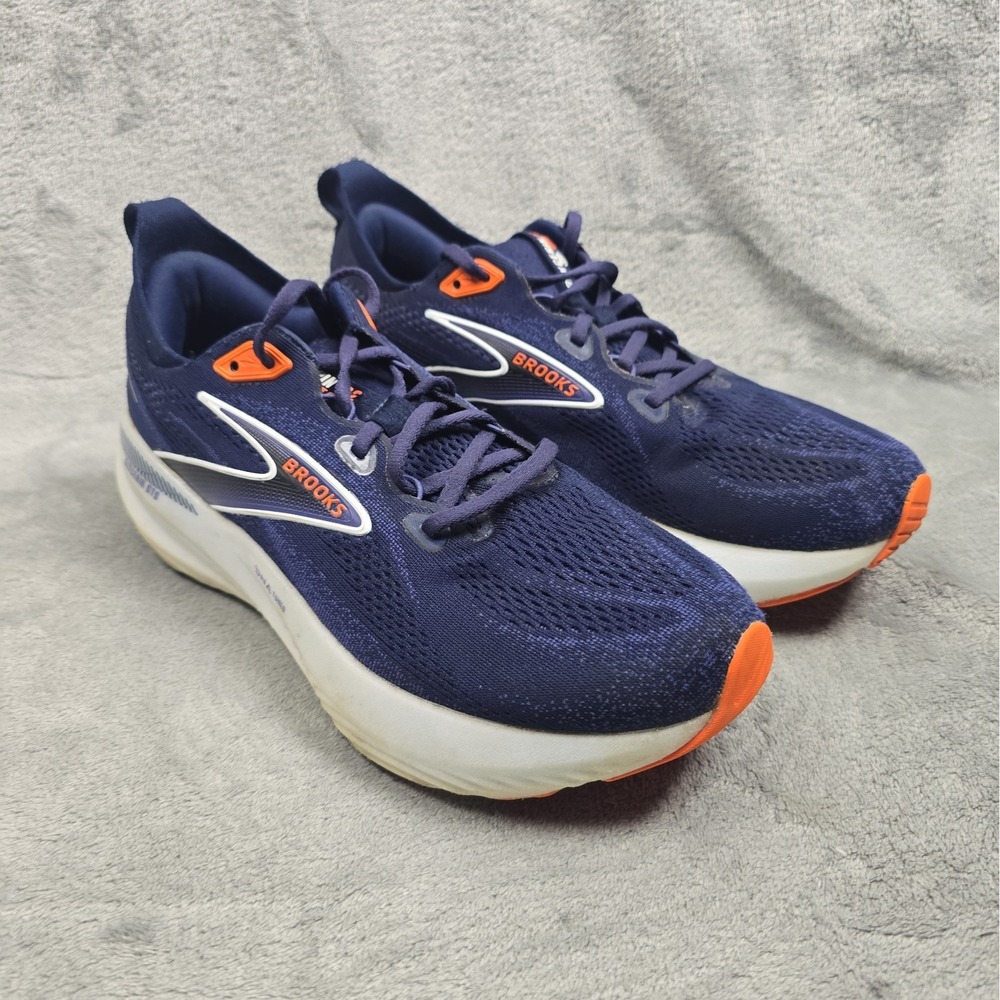 Brooks Glycerin GTS 22 Running Shoes Men's Size 9 D Blue Orange
